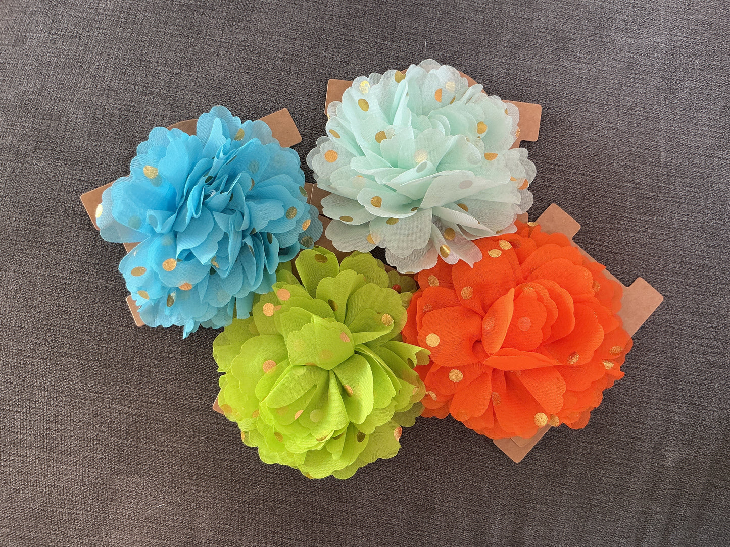 10cm Extra Large Chiffon Dog Collar Flower – Elegant Removable Floral Accessory