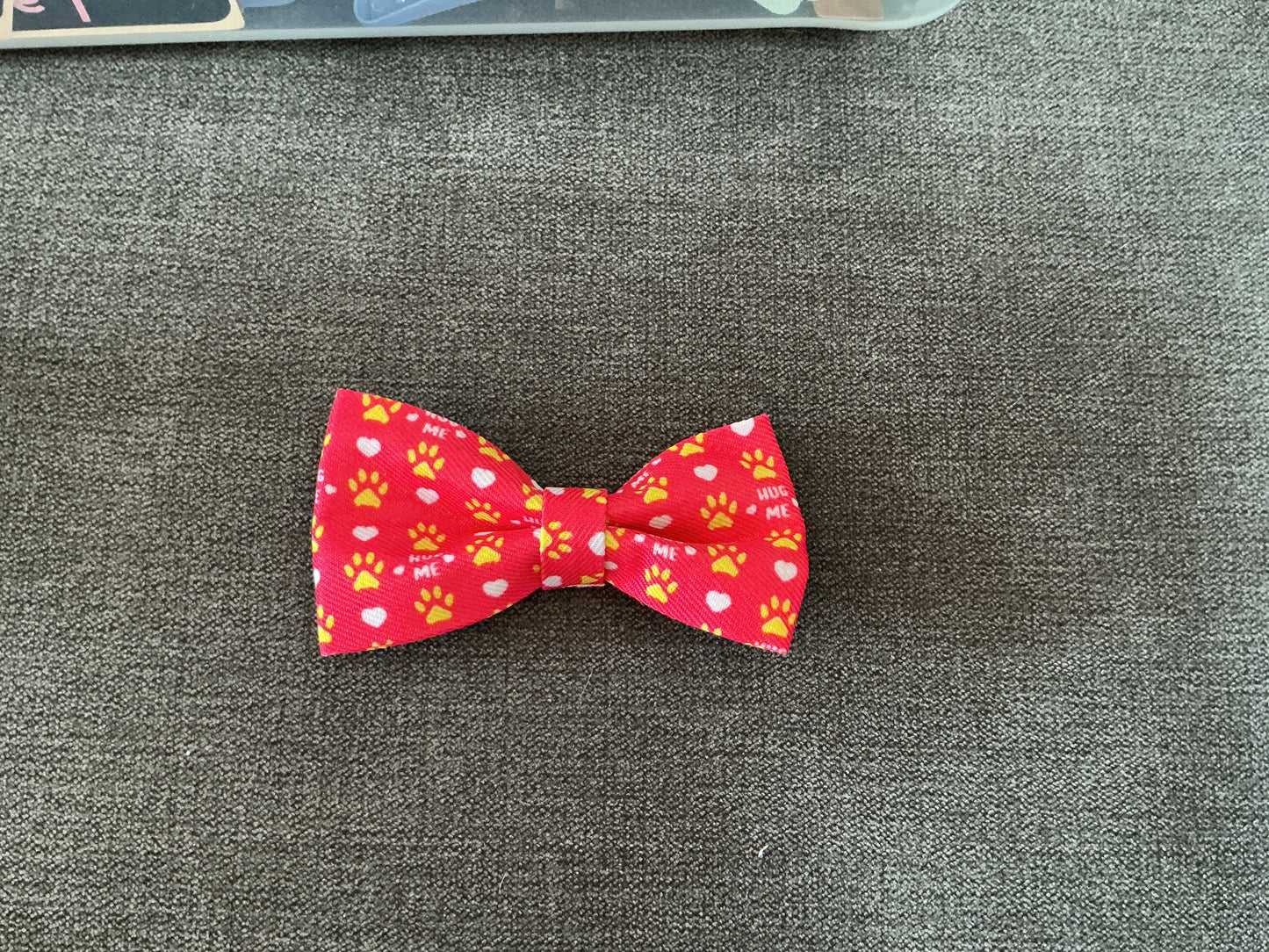 Dog Collar Bow Tie - The Paw collection