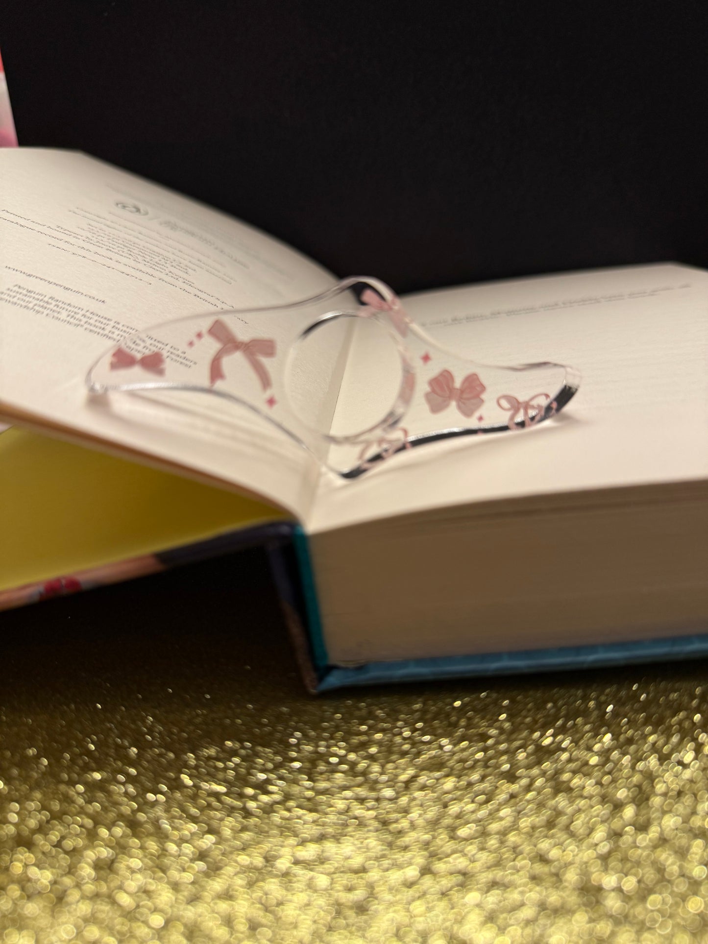 Pink Bow page holder