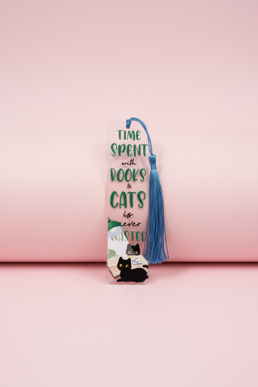 Cat Acrylic Bookmark