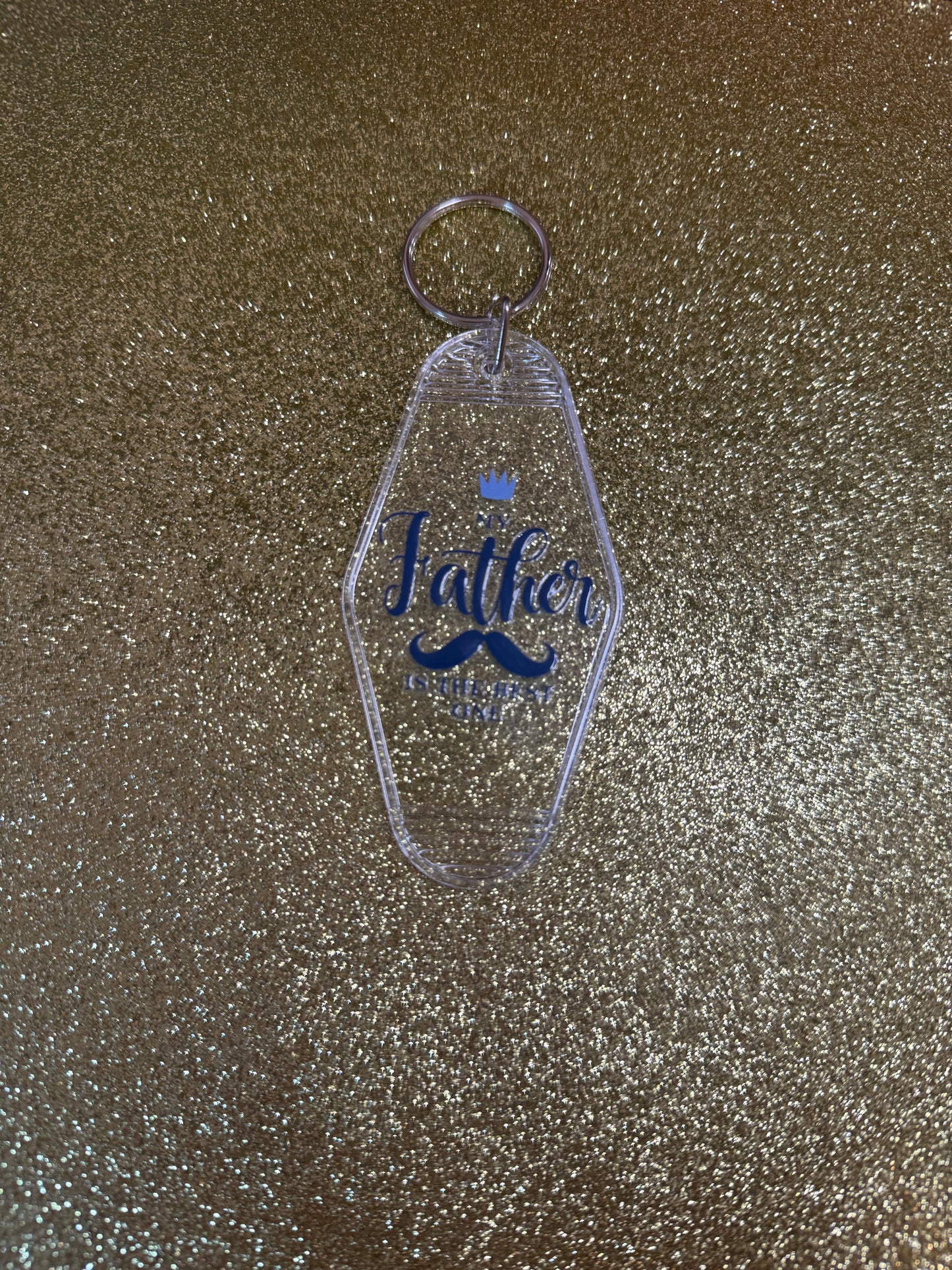 My Father Is the Best” Father’s Day Keyring Gift