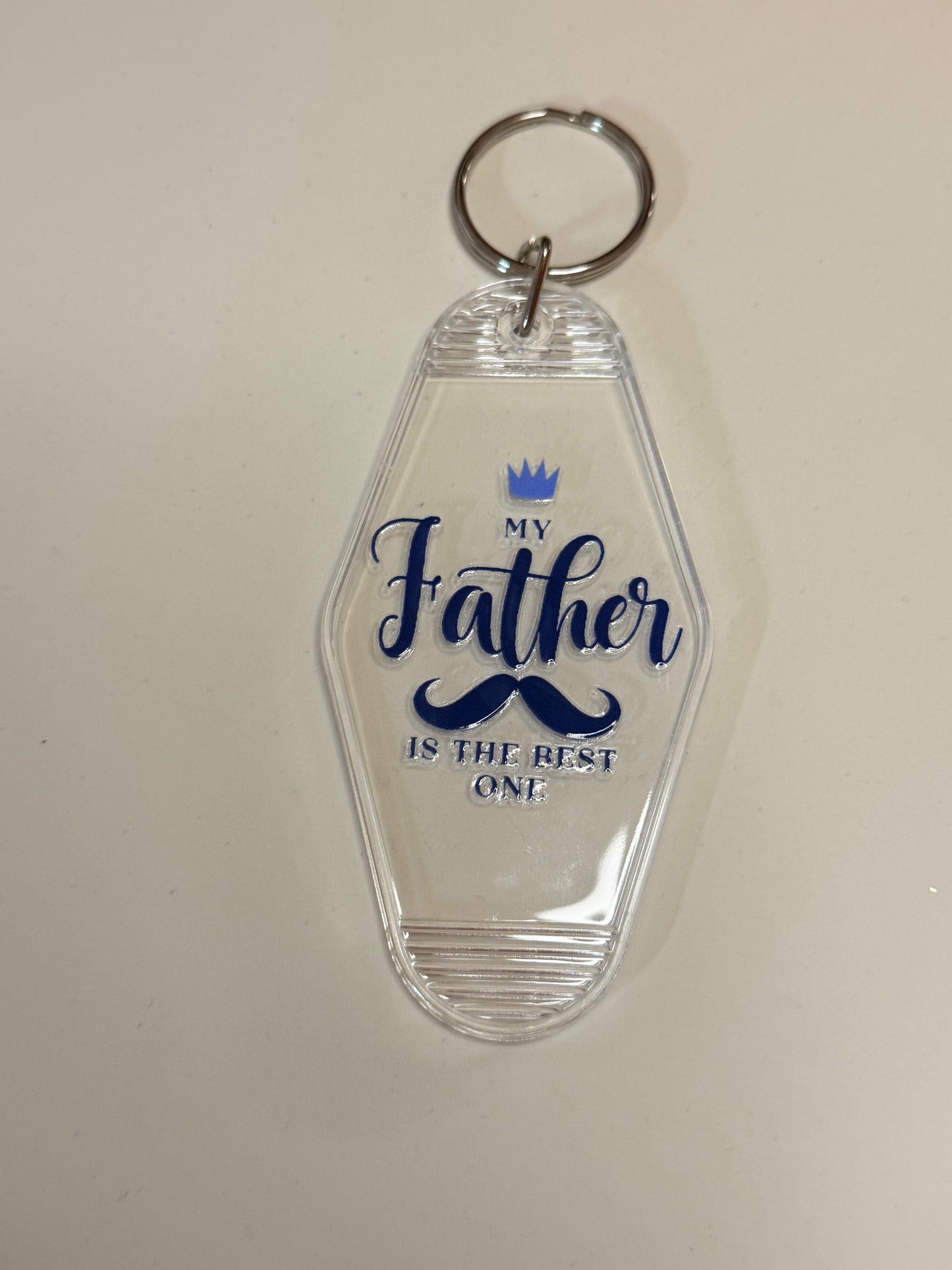 My Father Is the Best” Father’s Day Keyring Gift