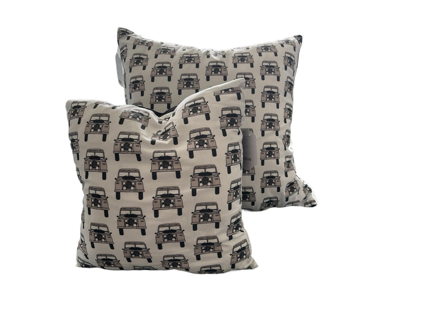 Handmade Land Rover Defender Cushion: Classic British Car