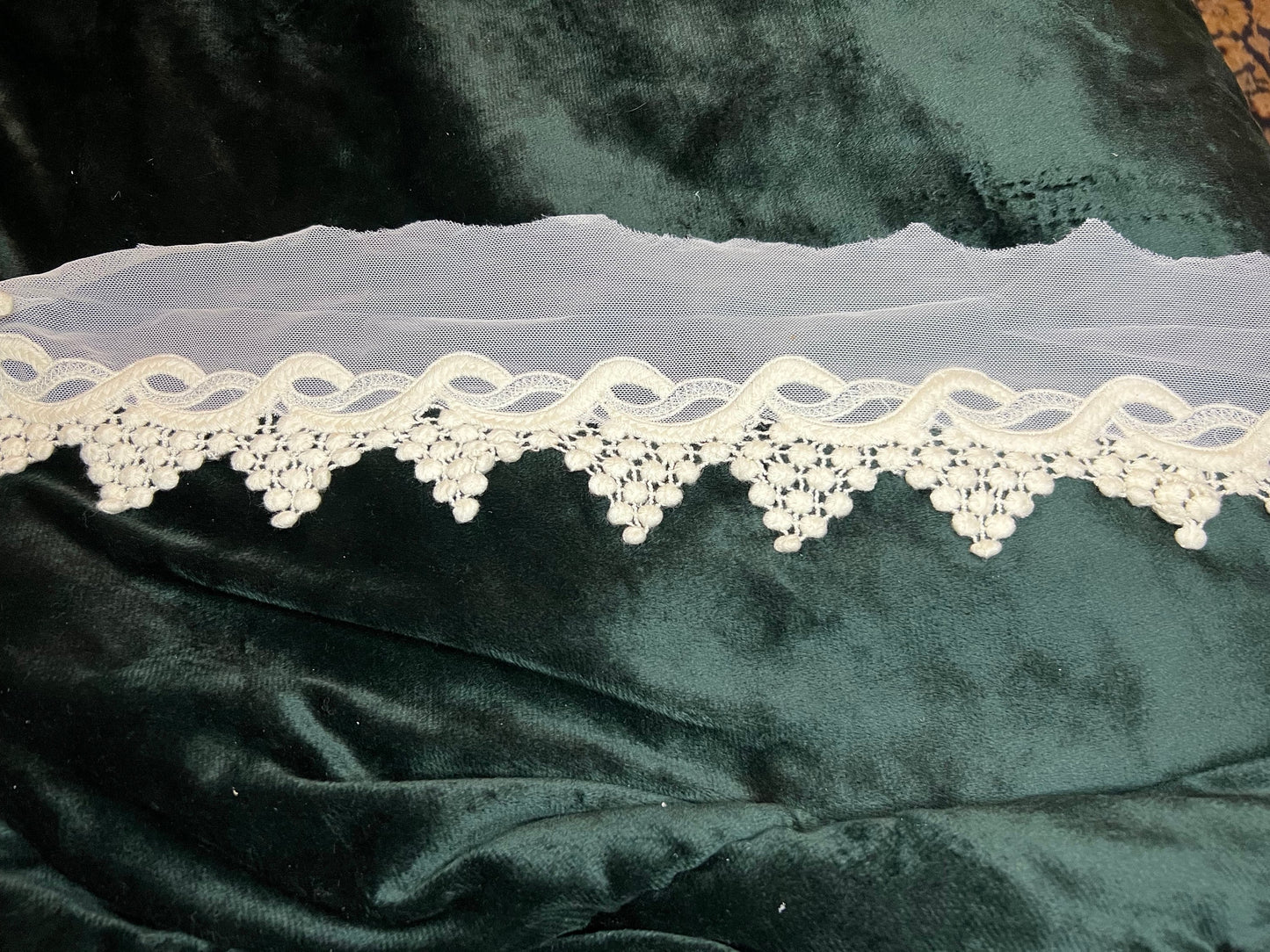 White Wedding lace trim