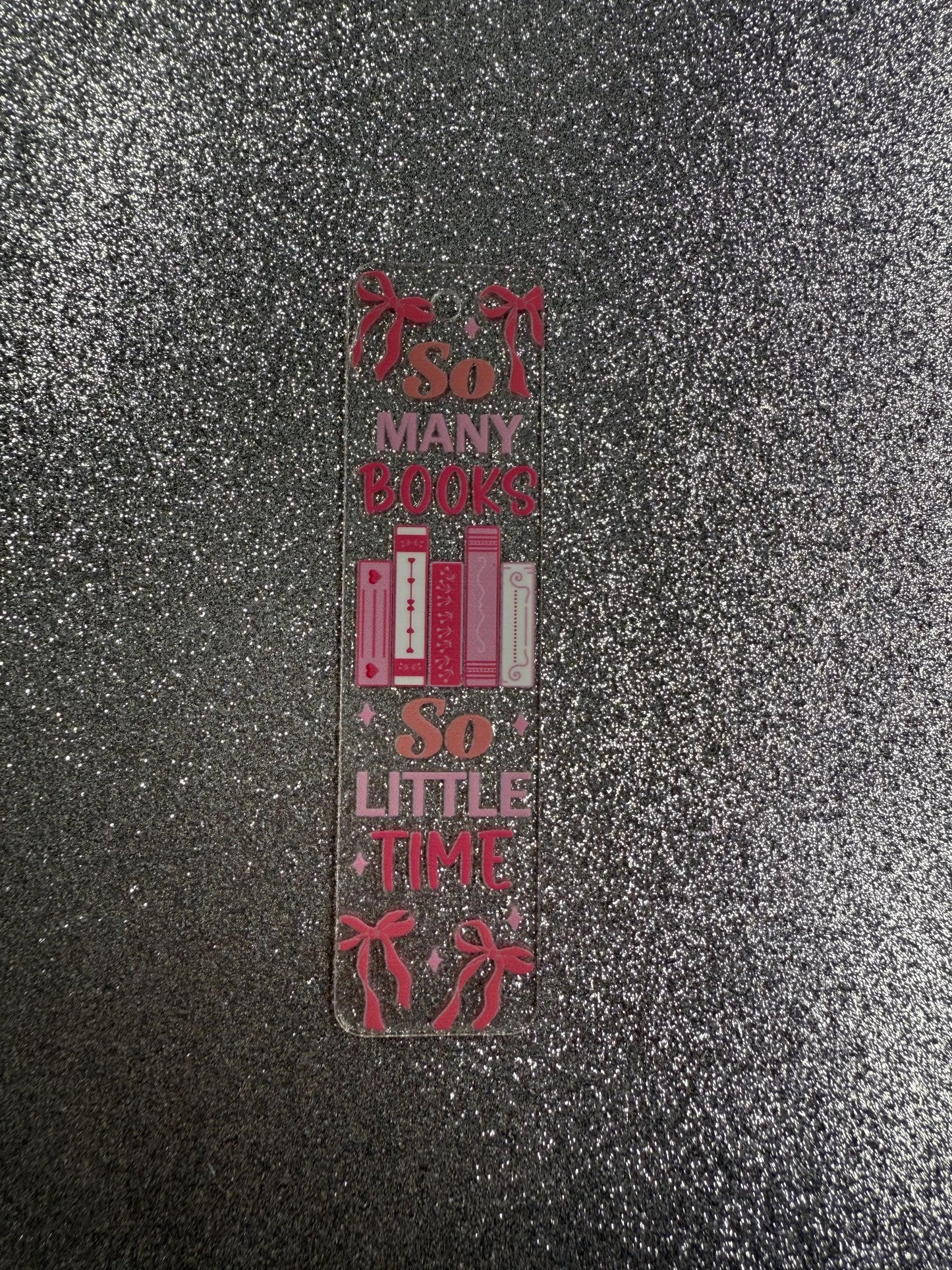 Pink Acrylic Bookmarks