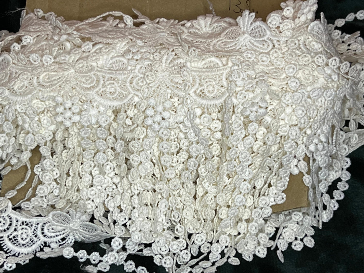 White Wedding lace trim