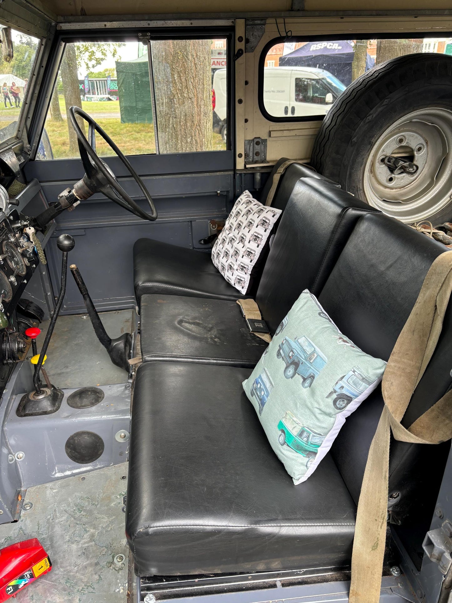 Handmade Land Rover Defender Cushion