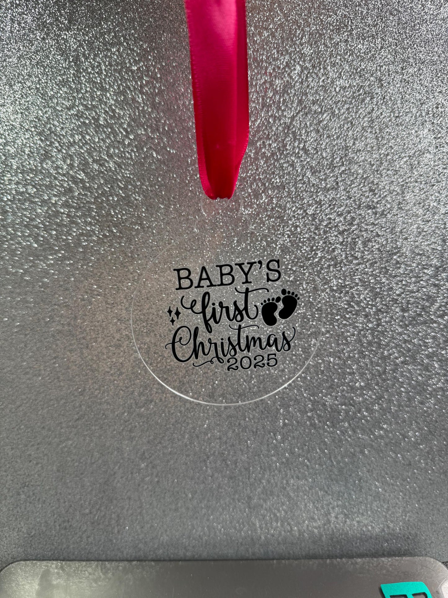 Baby's First Christmas Tree Decoration