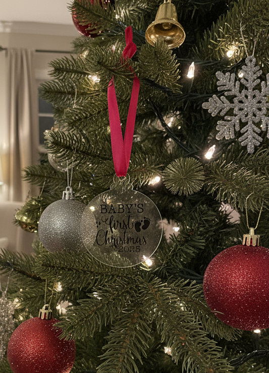 Baby's First Christmas Tree Decoration