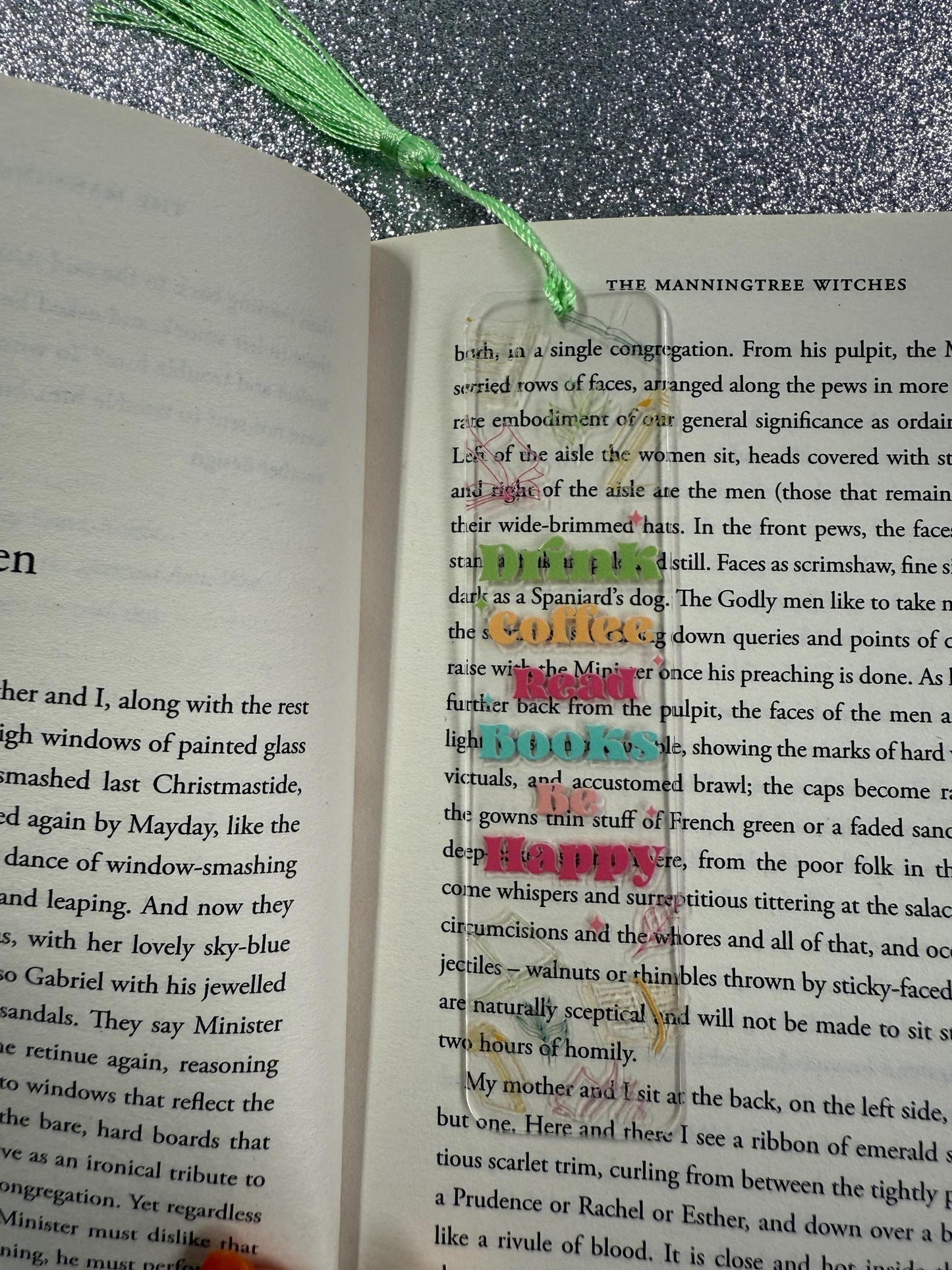 Pink Acrylic Bookmarks
