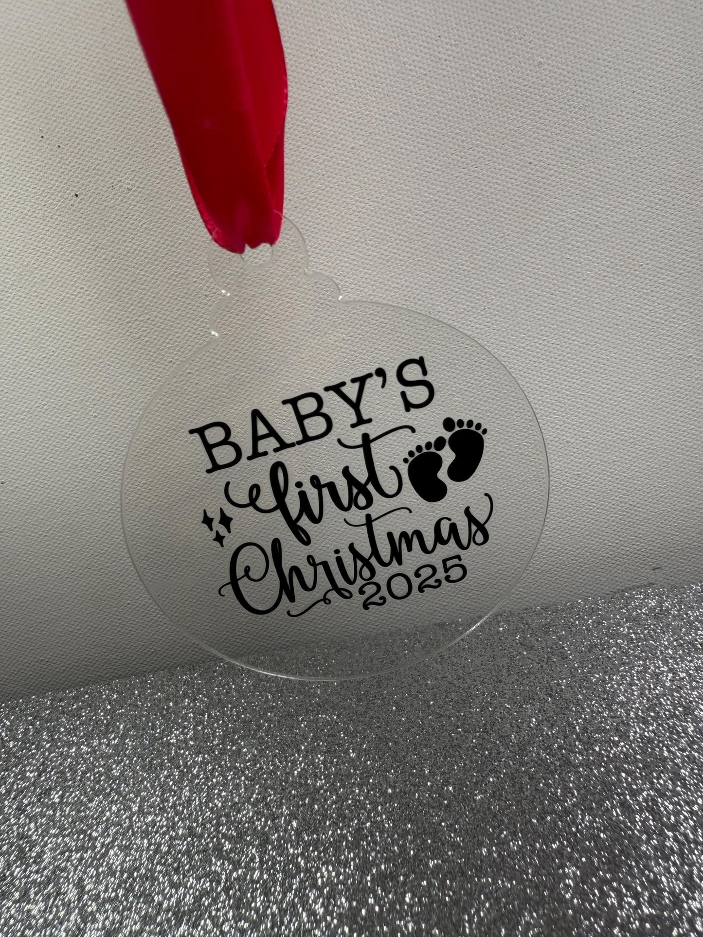 Baby's First Christmas Tree Decoration