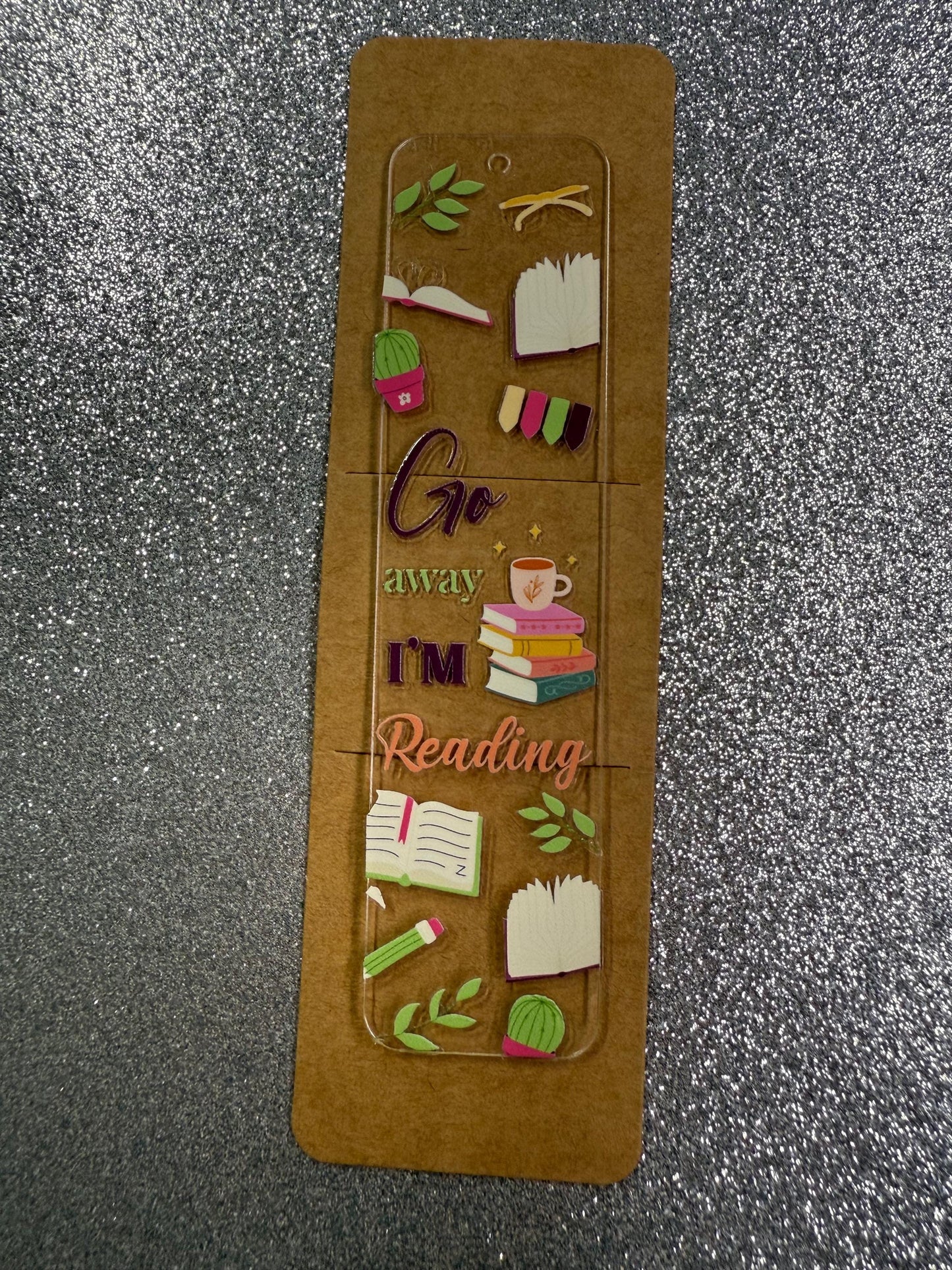 Cheeky Acrylic Bookmark