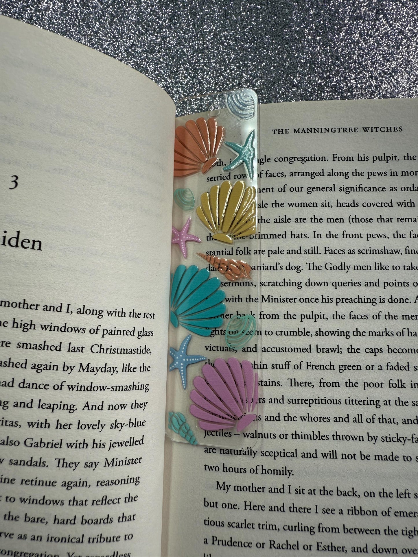 Cartoon Acrylic Bookmark