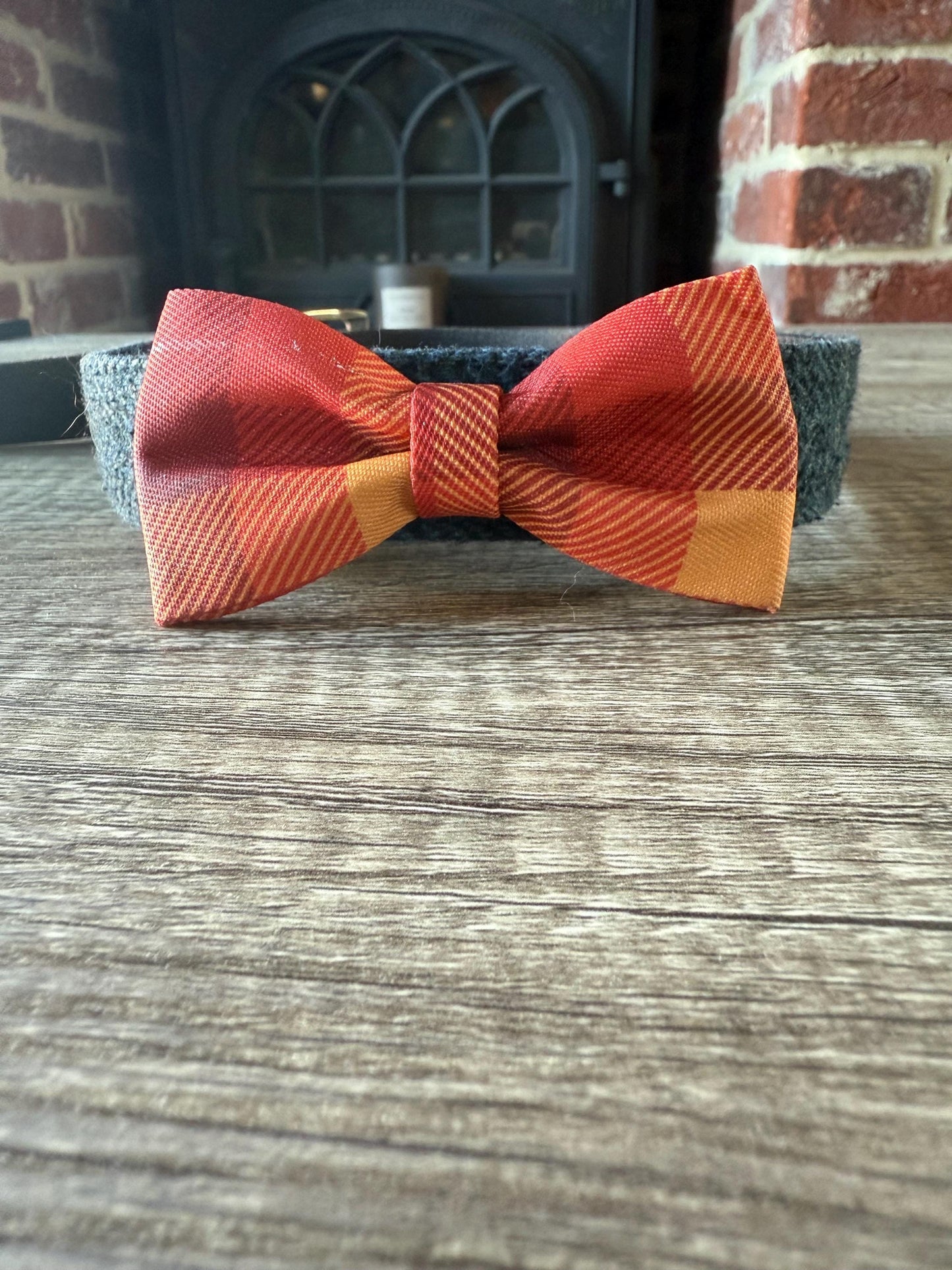 Autumn Dog Bow Tie