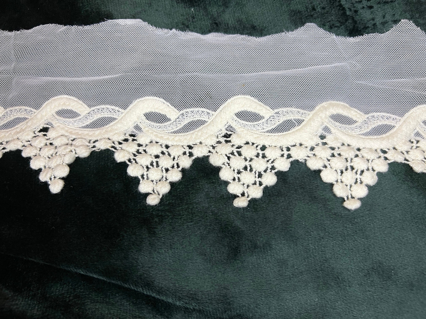 White Wedding lace trim