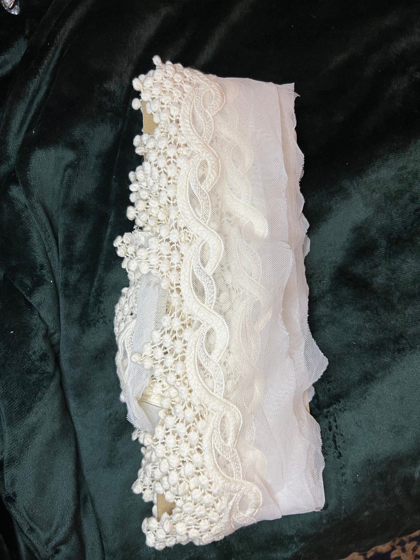 White Wedding lace trim
