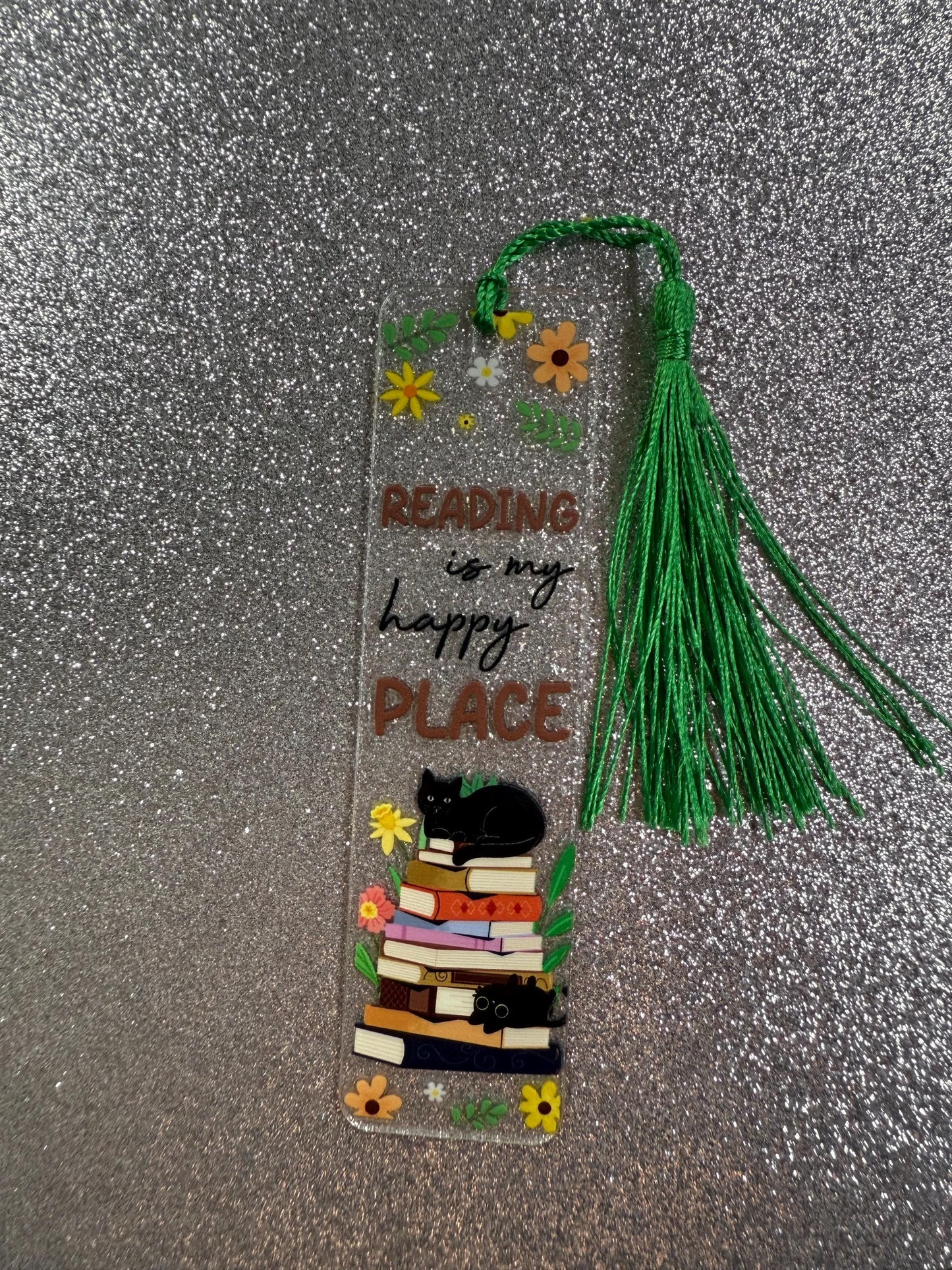 Cat Acrylic Bookmark