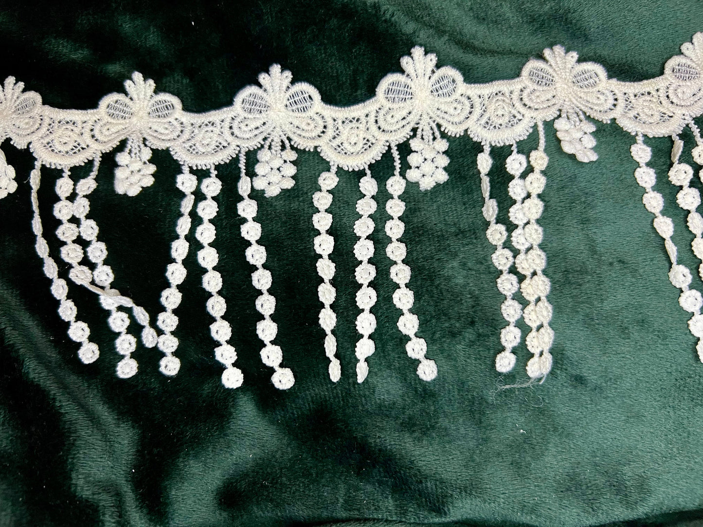 White Wedding lace trim
