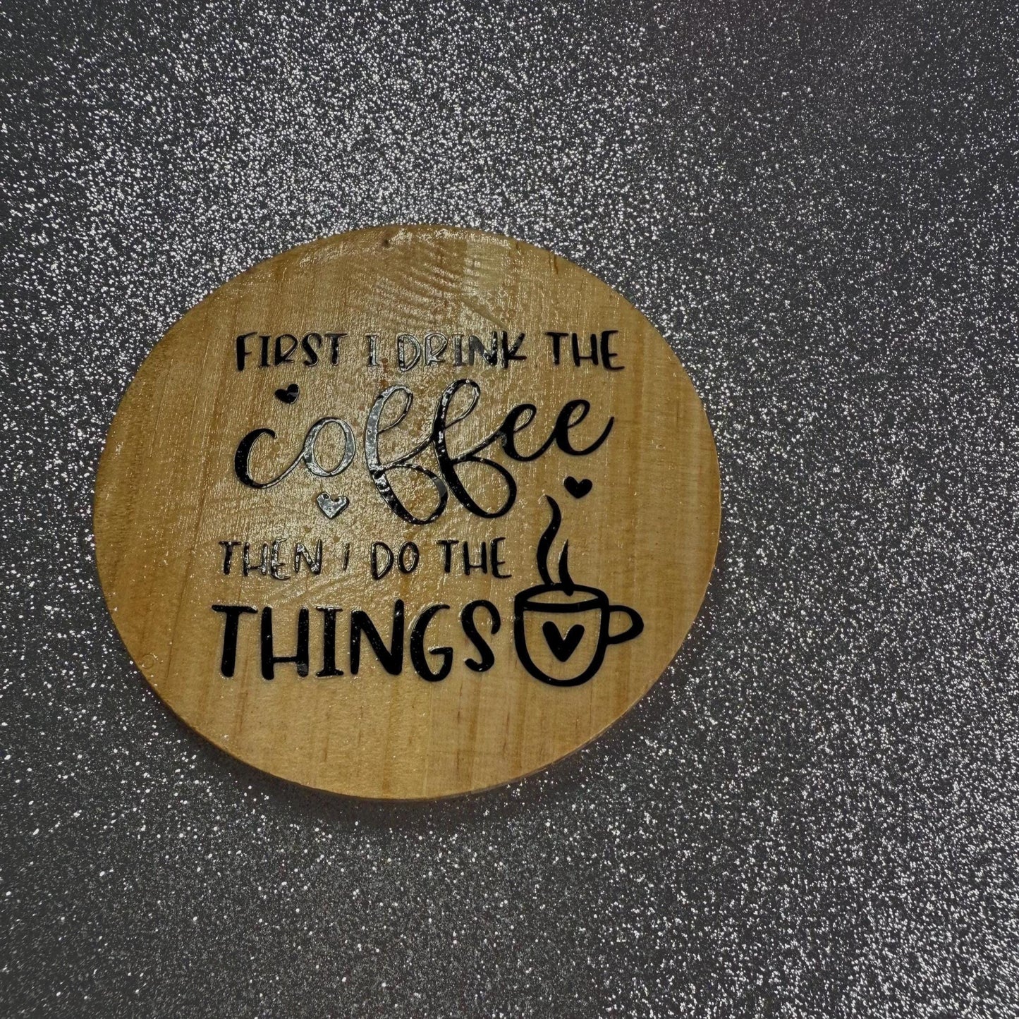 Coffee Addict coaster