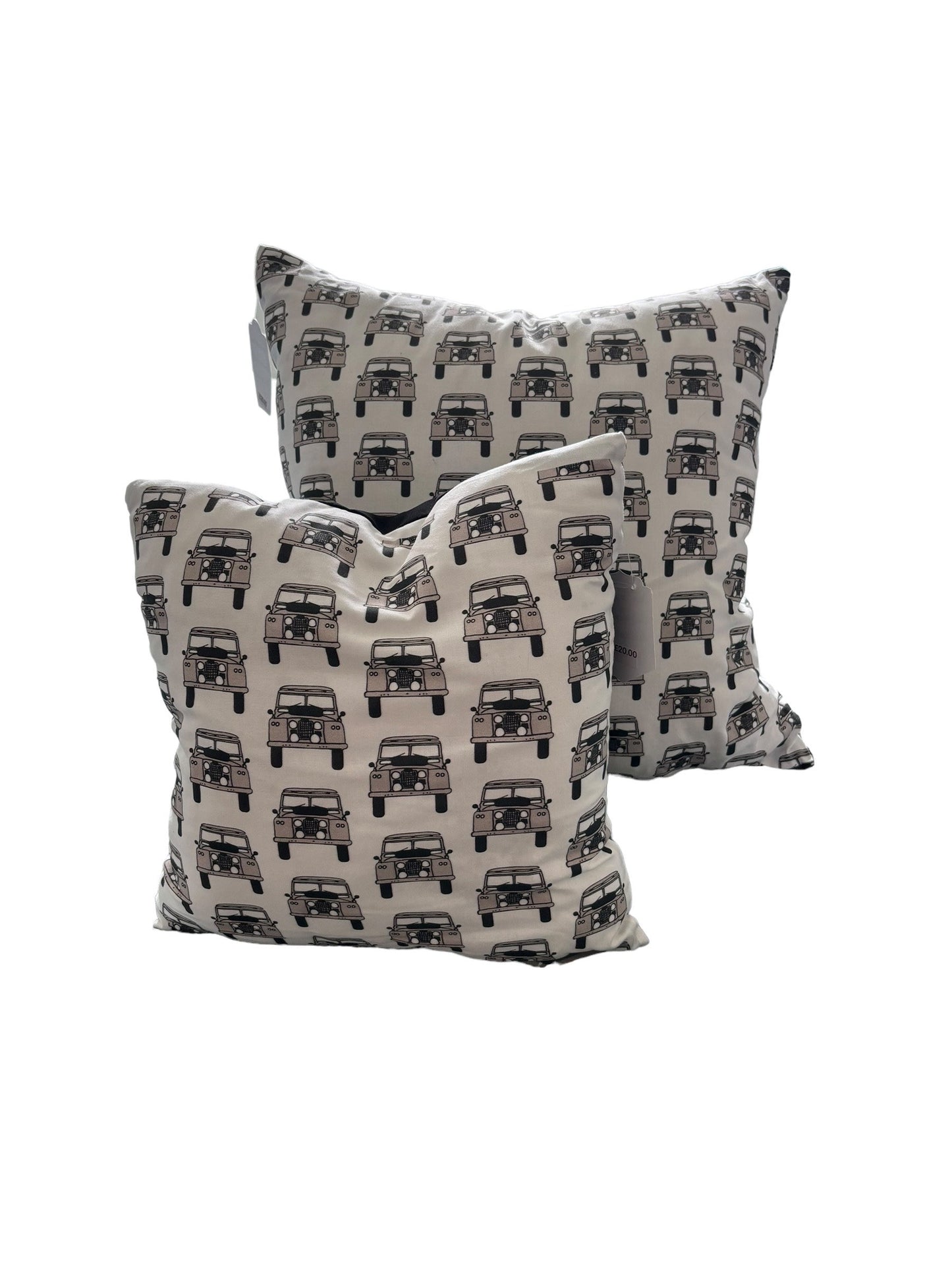 Handmade Land Rover Defender Cushion: Classic British Car