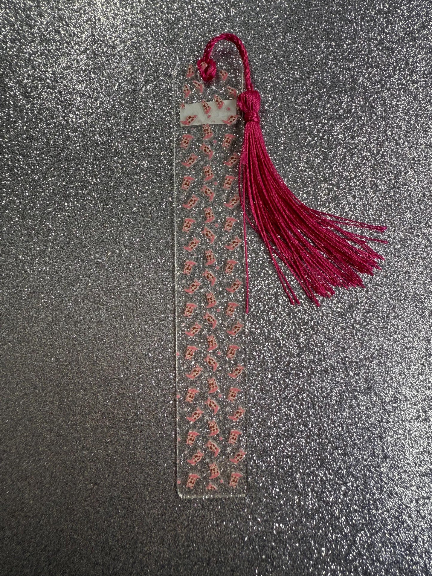 Cowgirl Acrylic Bookmark