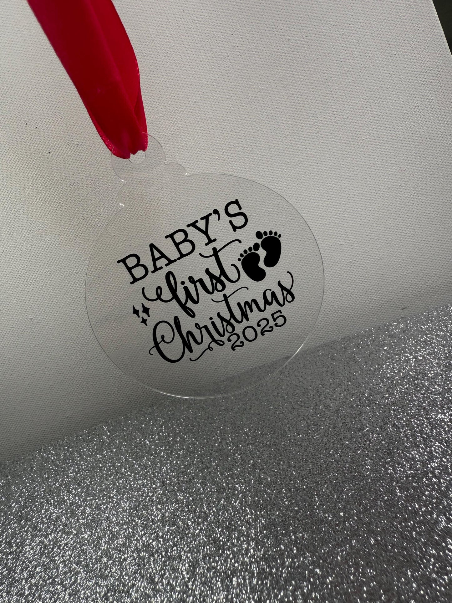 Baby's First Christmas Tree Decoration