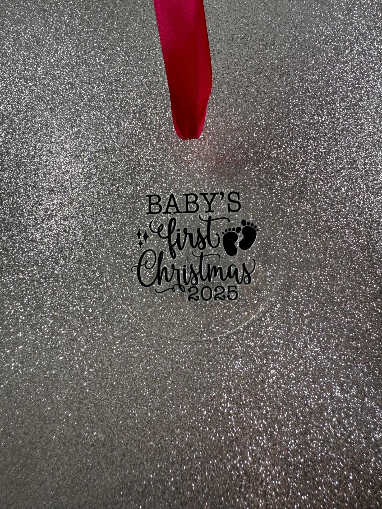 Baby's First Christmas Tree Decoration