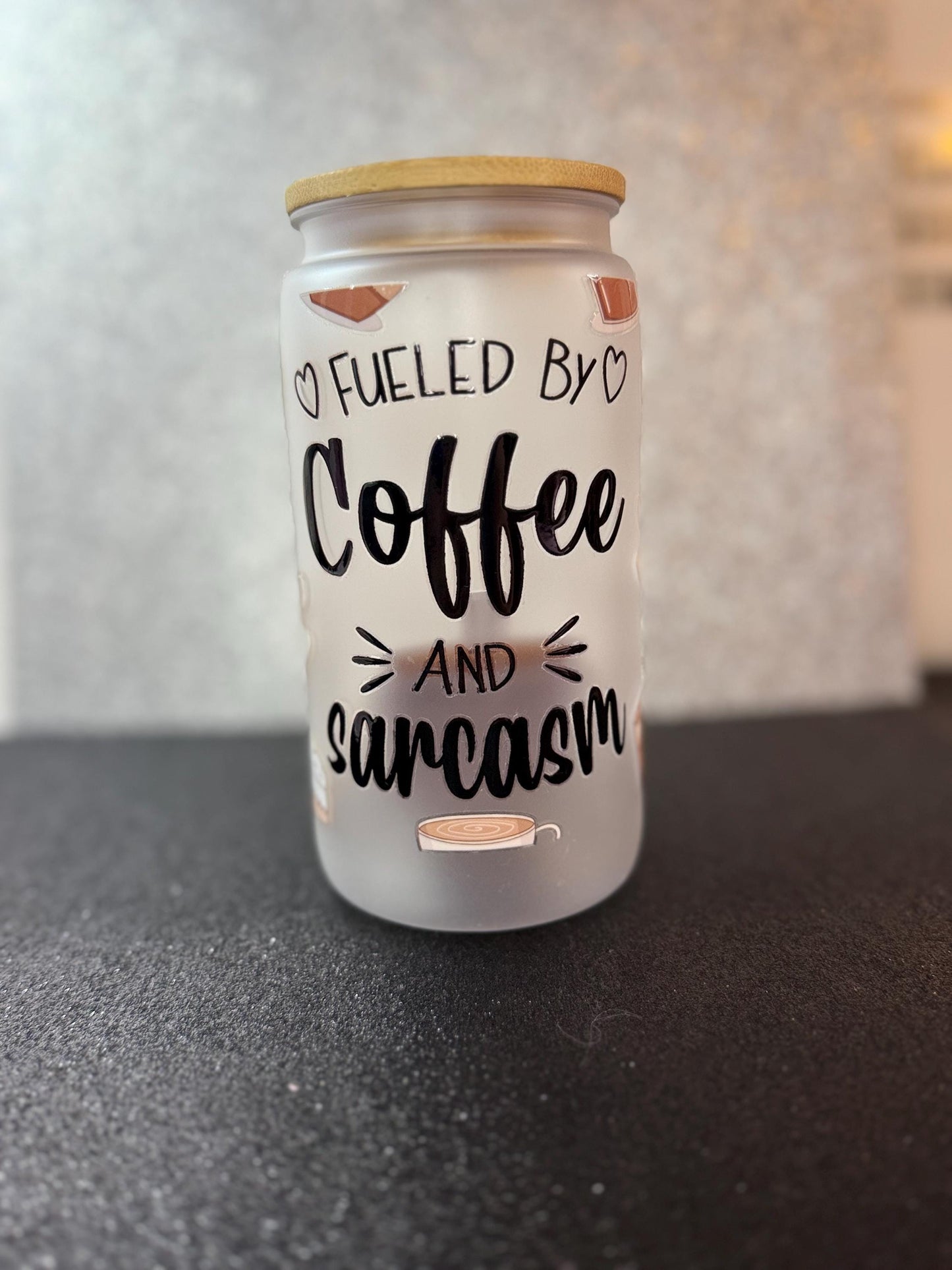 Coffee and Sarcasm Cold Cup